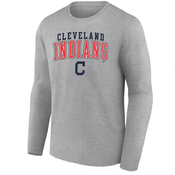 Cleveland Indians  Cooperstown Collection Iconic Logo T-Shirt Baseball - Picture 1 of 3